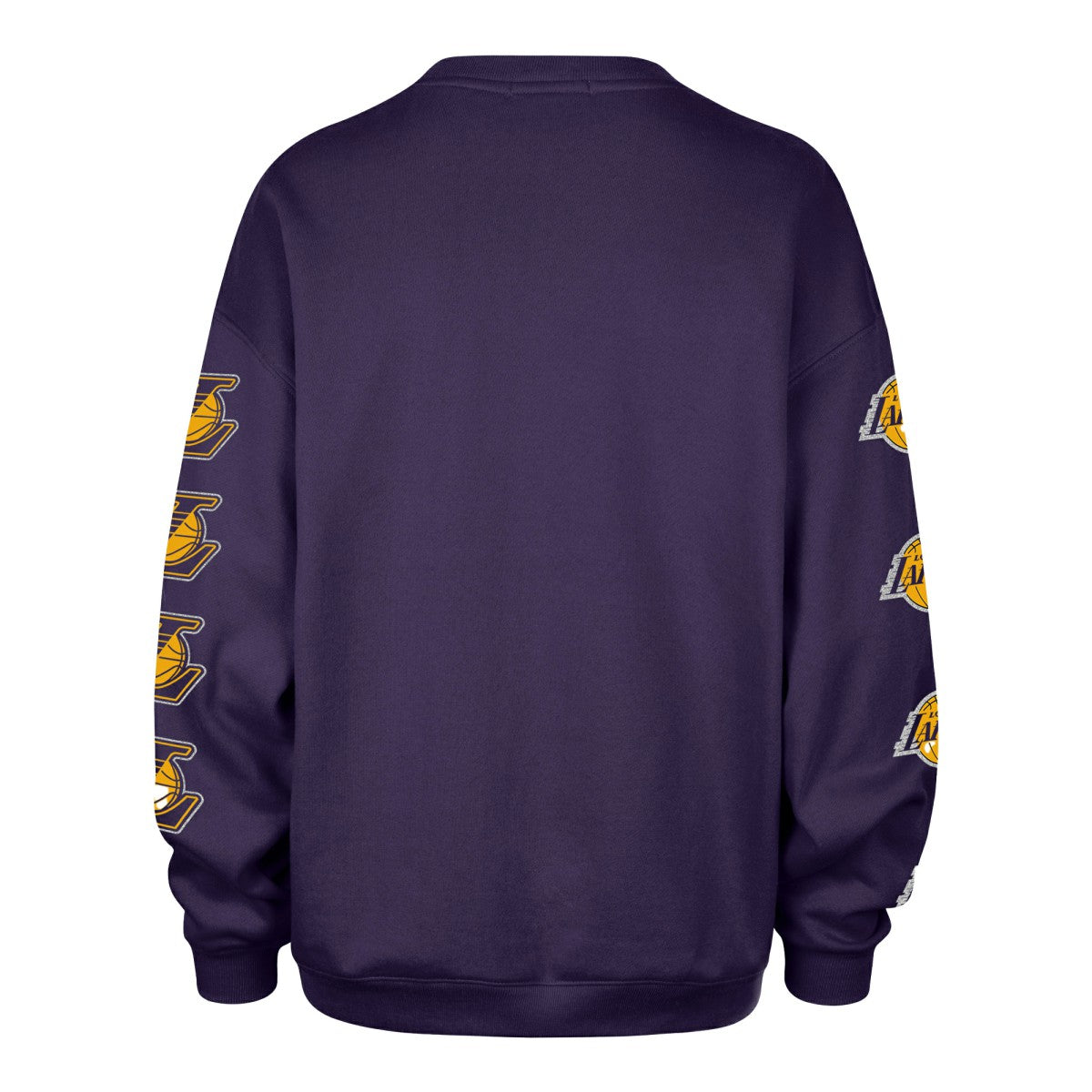 Los Angeles Lakers '47 Women's Go Big Oversized Sweatshirt Purple