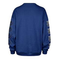 Dallas Mavericks '47 Women's Go Big Oversized Sweatshirt Blue