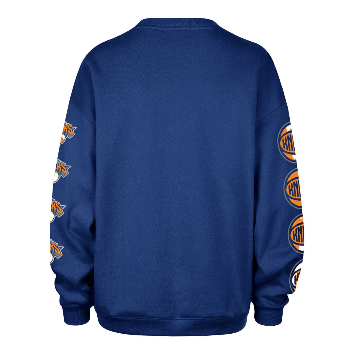 New York Knicks '47 Women's Go Big Oversized Sweatshirt Blue