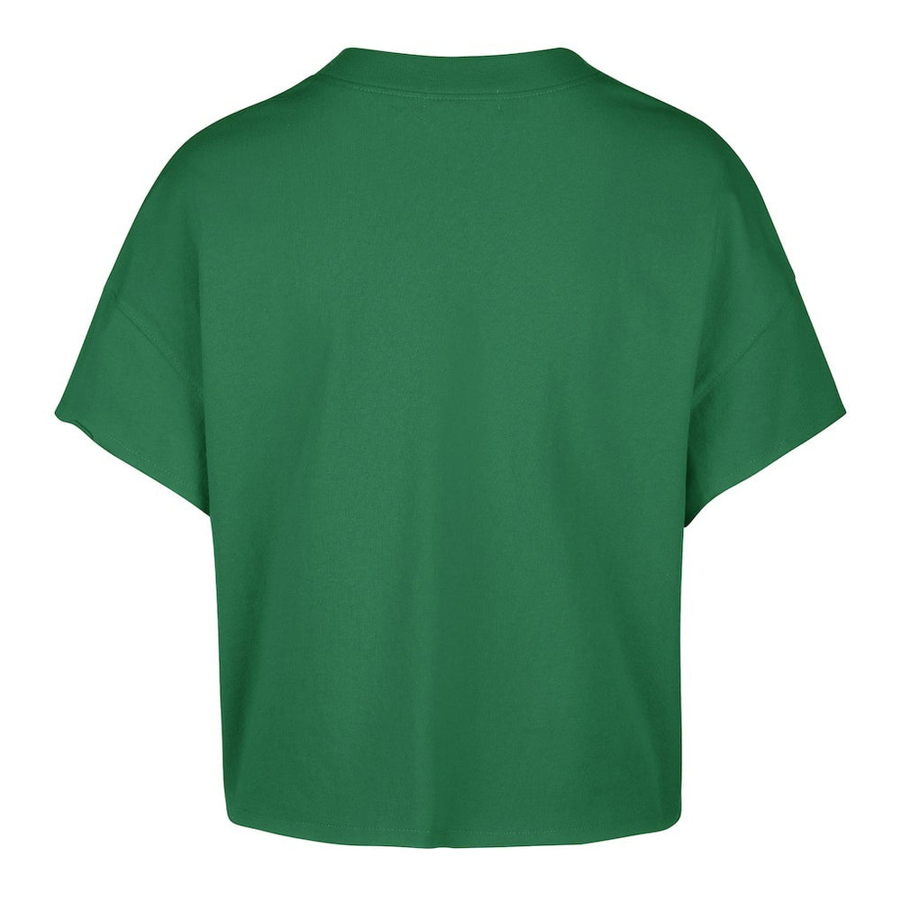 Boston Celtics '47 Women's Elation Oversized Notch Neck T-Shirt Kelly Green