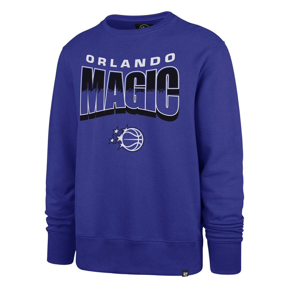 Orlando Magic '47 Unisex Brush By Headline Crewneck Sweatshirt Blue