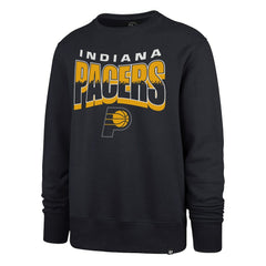 Indiana Pacers '47 Unisex Brush By Headline Crewneck Sweatshirt Navy