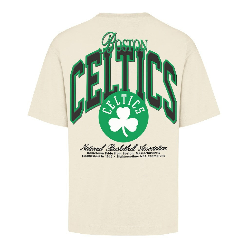 Boston Celtics '47 Unisex Crossover Collection Foundation Pocket T-Shirt Cream