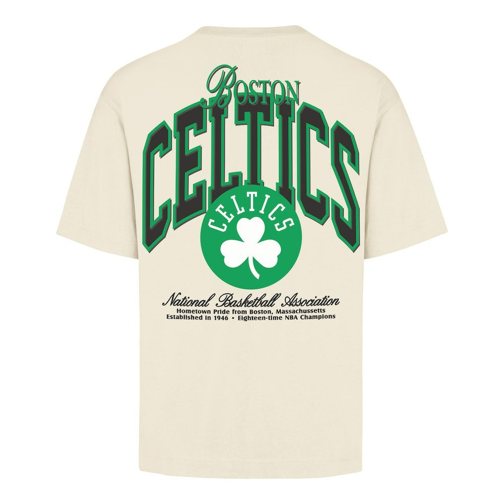 Boston Celtics '47 Unisex Crossover Collection Foundation Pocket T-Shirt Cream