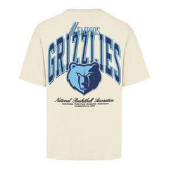 Memphis Grizzlies '47 Unisex Crossover Collection Foundation Pocket T-Shirt Cream