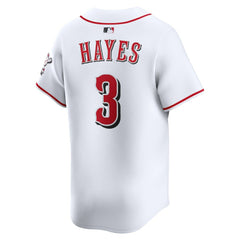 Ke'Bryan Hayes Cincinnati Reds Nike Home Limited Player Jersey - White Jerseys