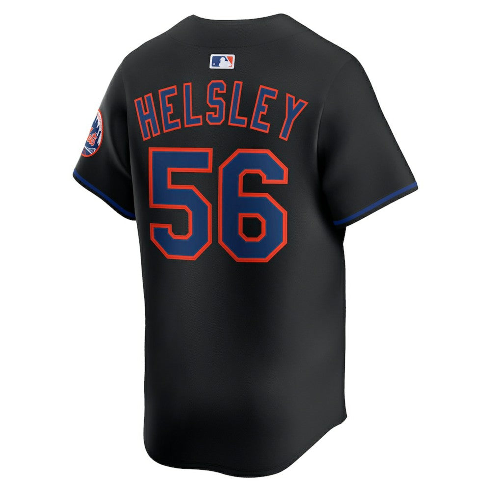 Ryan Helsley New York Mets Nike Alternate Limited Player Jersey - Black Jerseys