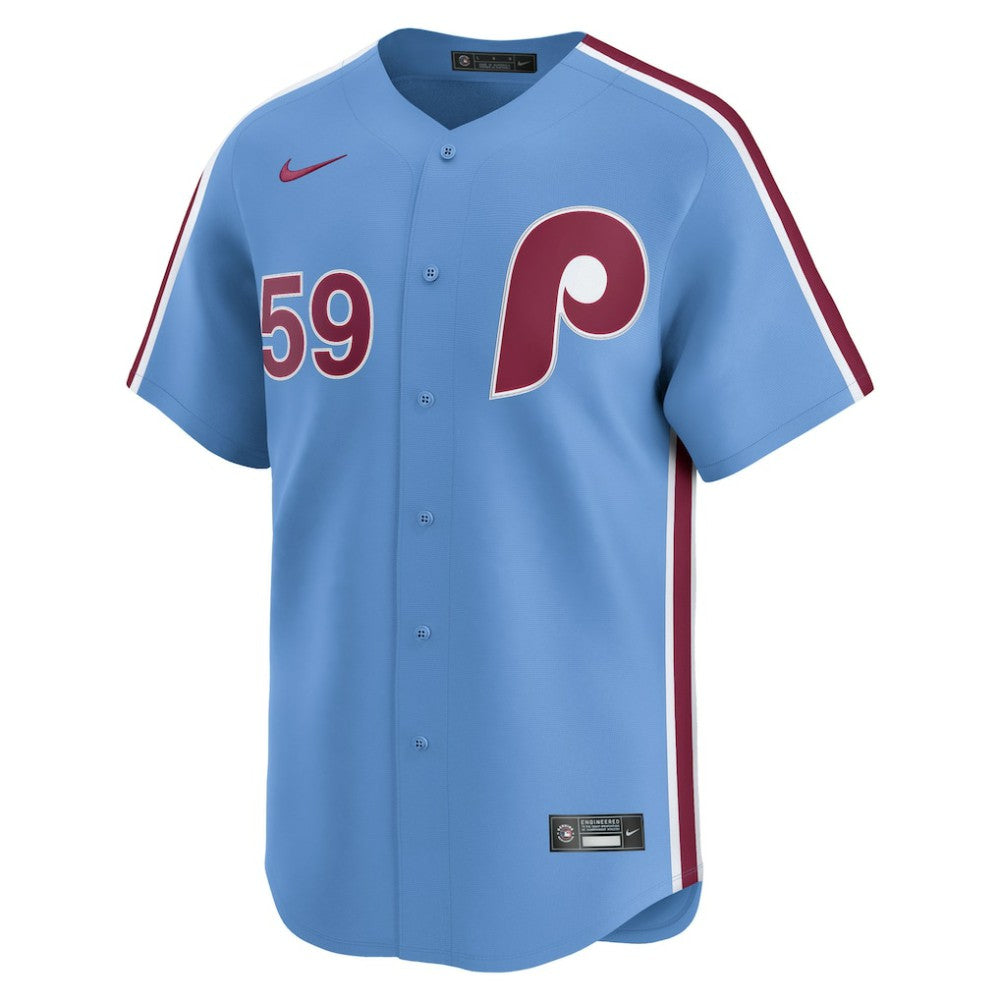Jhoan Duran Philadelphia Phillies Nike Alternate Limited Player Jersey - Light Blue Jerseys