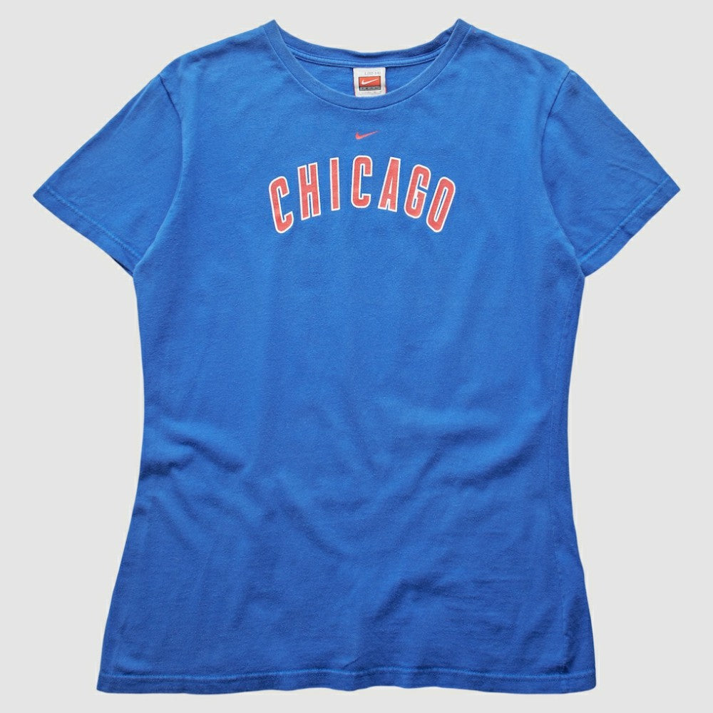 Chicago Cubs Nike 2000s T-Shirt - Blue - S By Fanatics Real Vintage T-shirts
