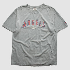 Los Angeles Angels Nike 2000s T-Shirt - Gray - L By Fanatics Real Vintage T-shirts
