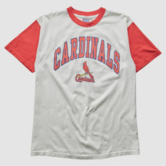 St. Louis Cardinals 1999 T-Shirt - White - L By Fanatics Real Vintage T-shirts