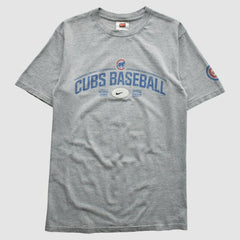 Chicago Cubs Nike 2000s T-Shirt - Gray - S By Fanatics Real Vintage T-shirts