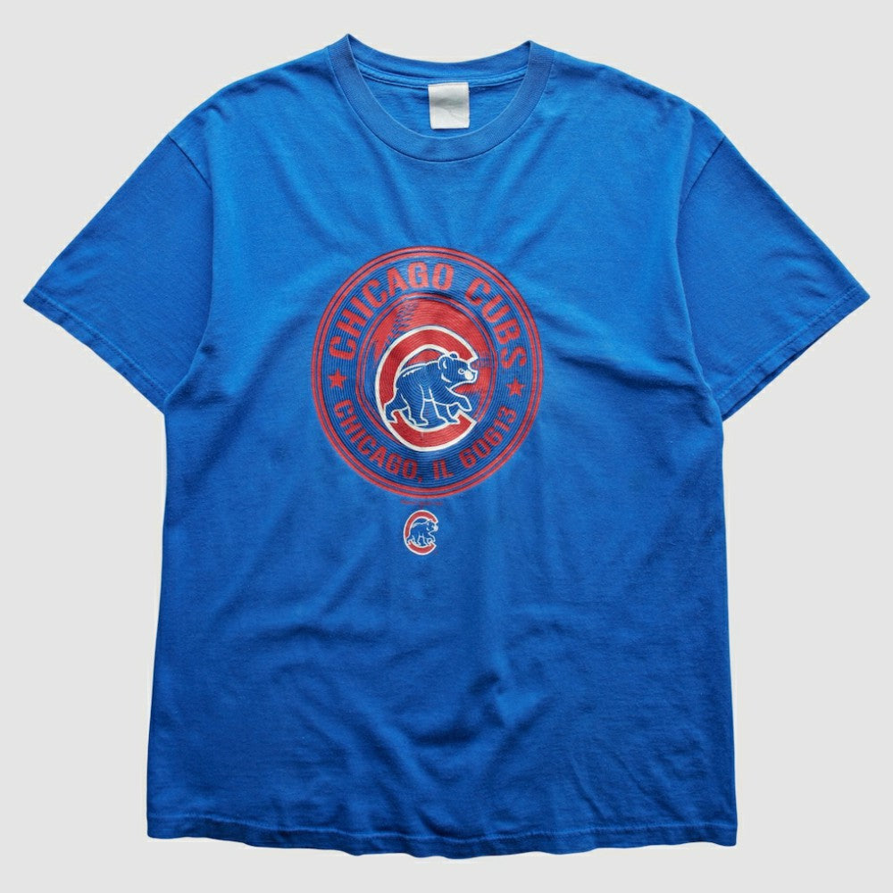 Chicago Cubs 2003 T-Shirt - Blue - M By Fanatics Real Vintage T-shirts