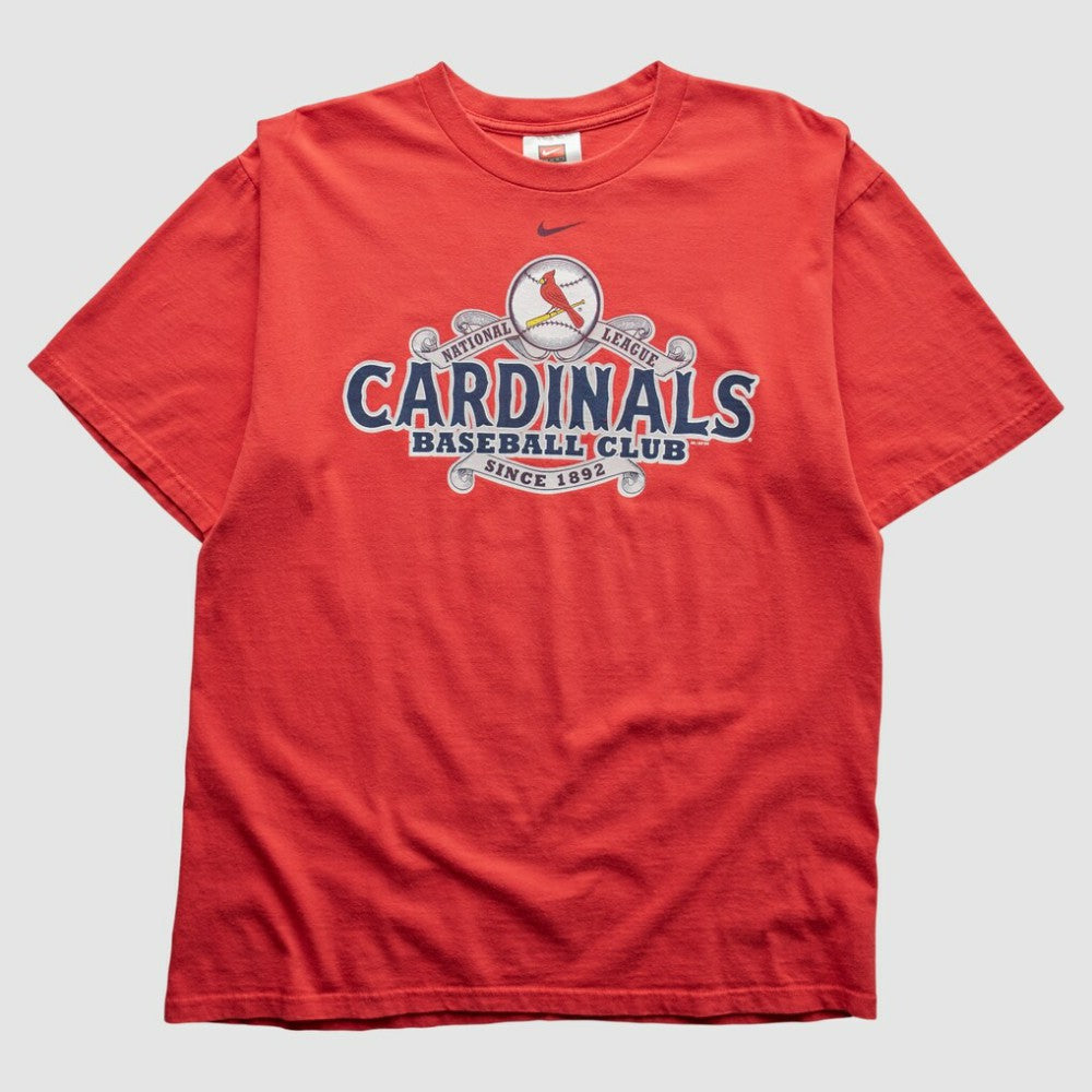 St. Louis Cardinals Nike 1992 T-Shirt - Red - M By Fanatics Real Vintage T-shirts