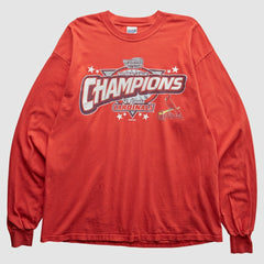 St. Louis Cardinals 2004 T-Shirt - Red - XL By Fanatics Real Vintage T-shirts
