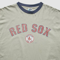 Boston Red Sox Dynasty 2002 T-Shirt - Beige - 2XL By Fanatics Real Vintage T-shirts