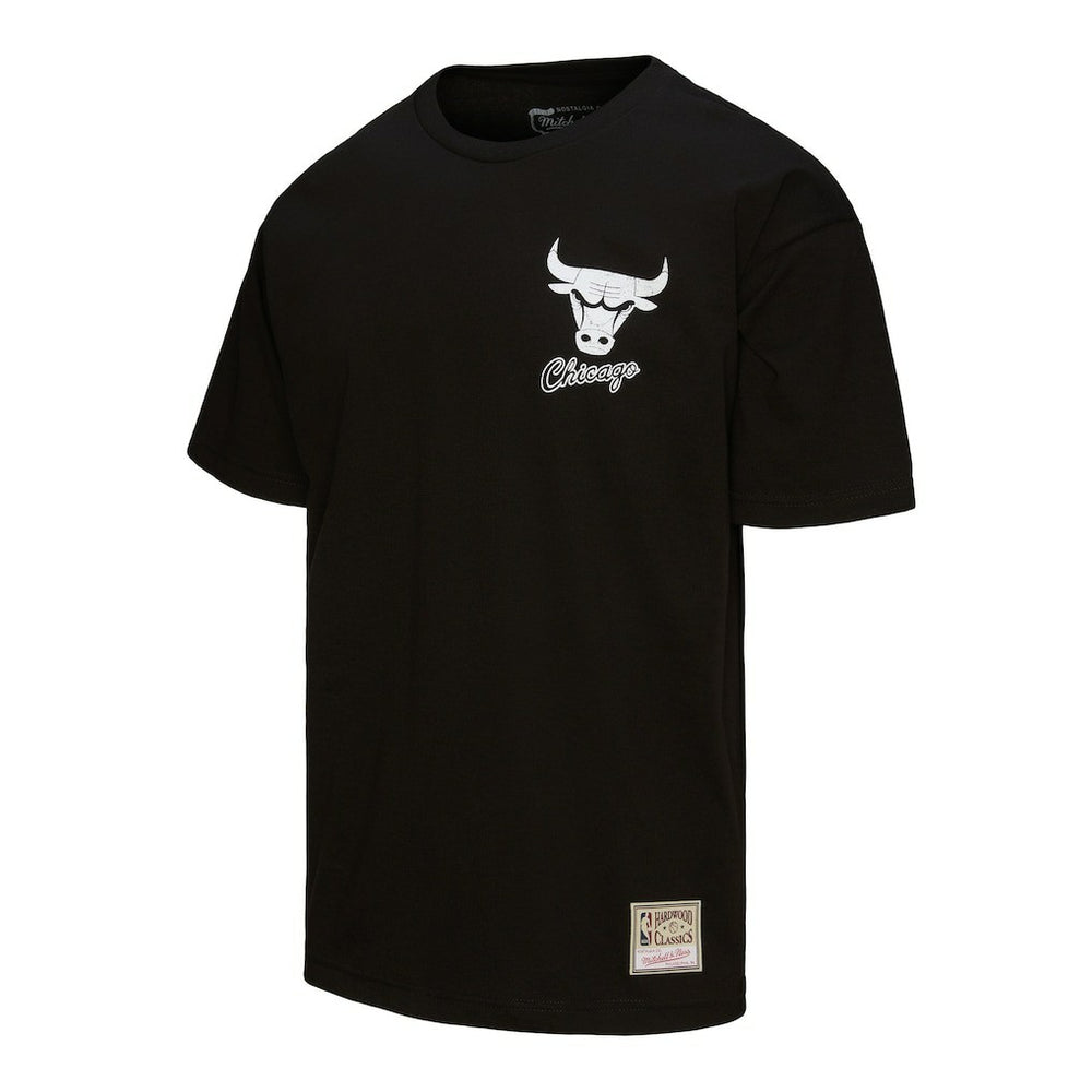 Chicago Bulls Hardwood Classics Overlap T-Shirt Black