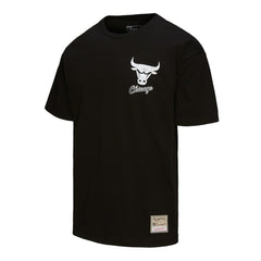 Chicago Bulls Hardwood Classics Overlap T-Shirt Black