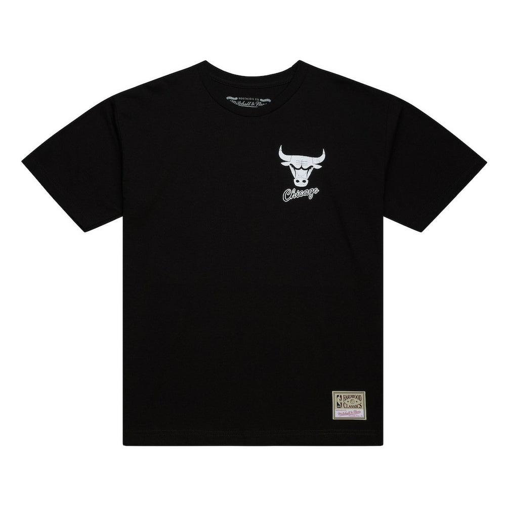 Chicago Bulls Hardwood Classics Overlap T-Shirt Black