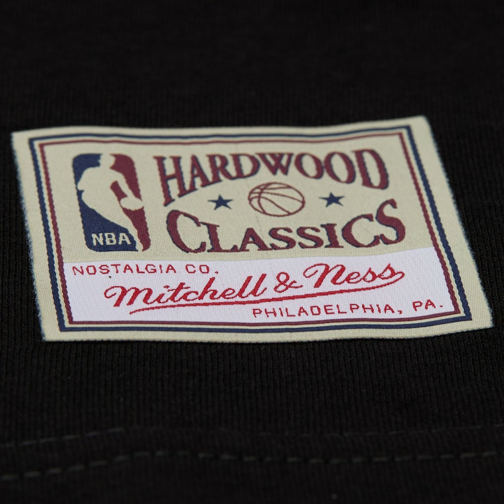 Chicago Bulls Hardwood Classics Overlap T-Shirt Black