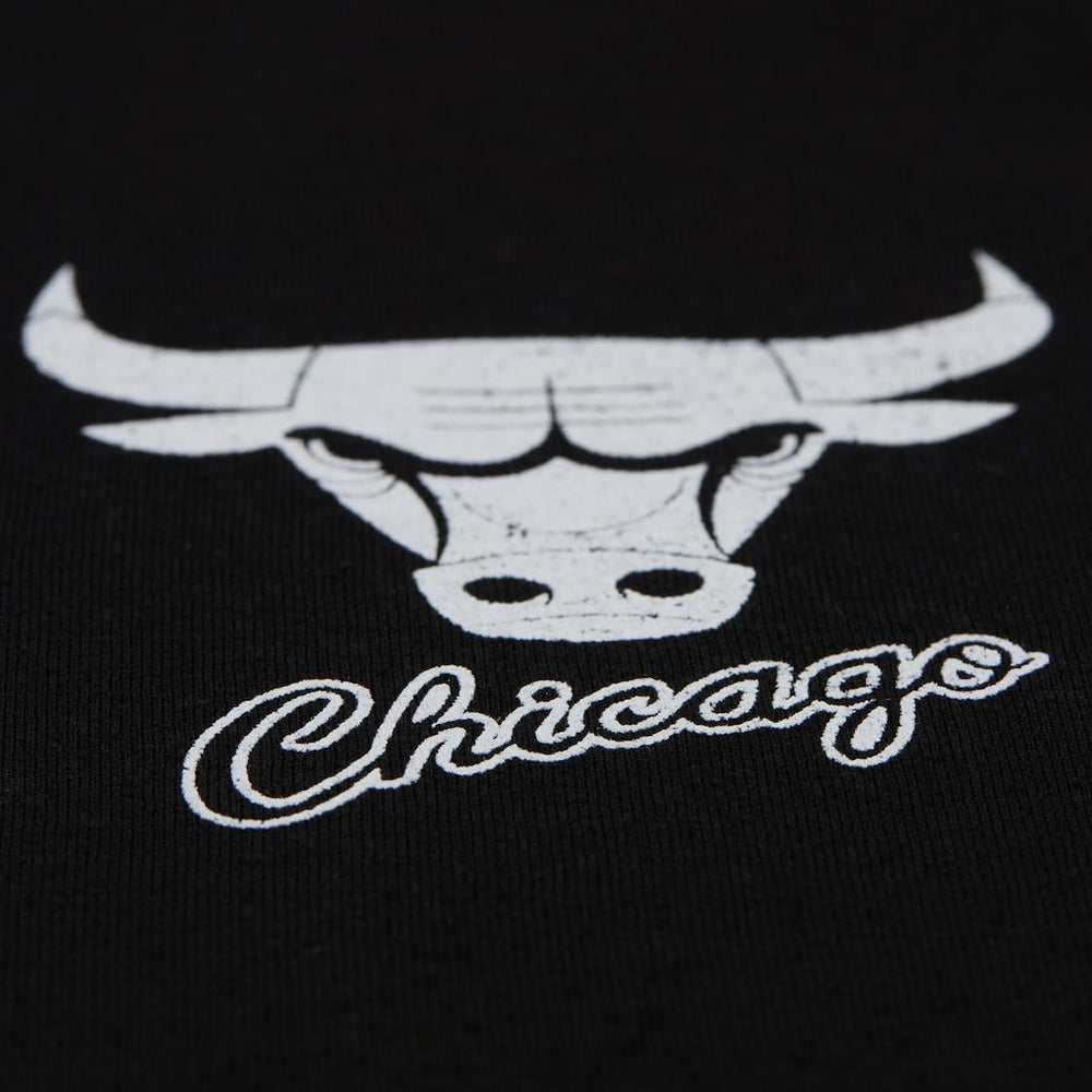 Chicago Bulls Hardwood Classics Overlap T-Shirt Black