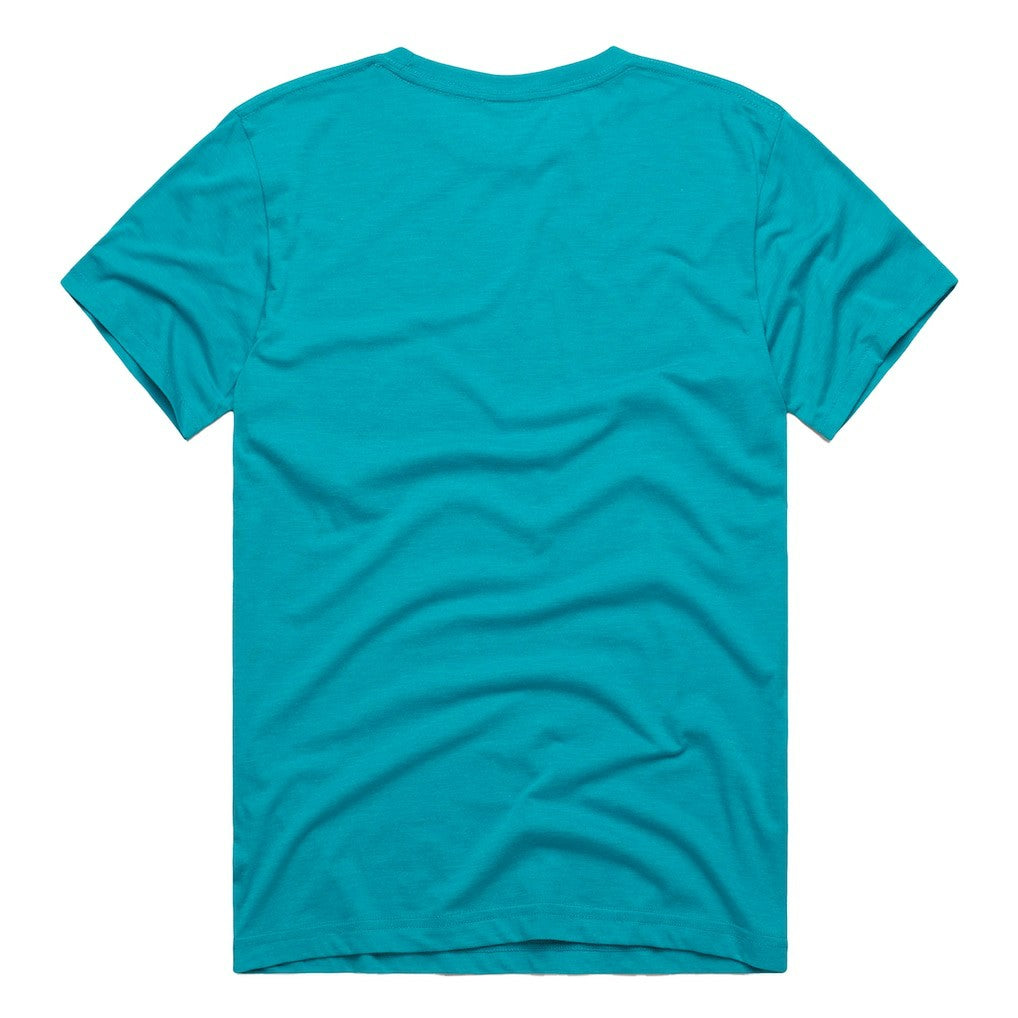 Dan Marino Miami Dolphins Homage Unisex NFL Topps Trading Card Tri-Blend T-Shirt Aqua