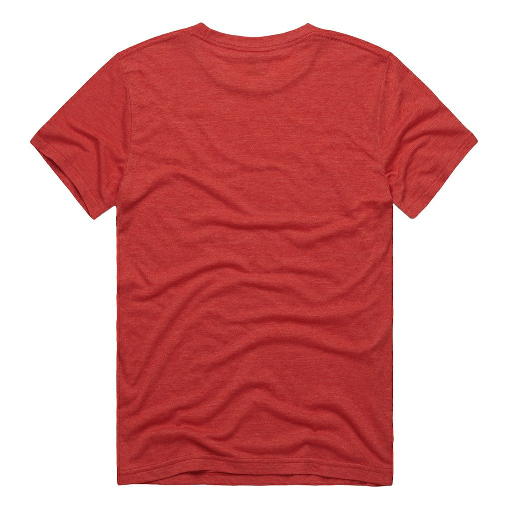 Jerry Rice San Francisco 49ers Homage Unisex NFL Topps Trading Card Tri-Blend T-Shirt Scarlet