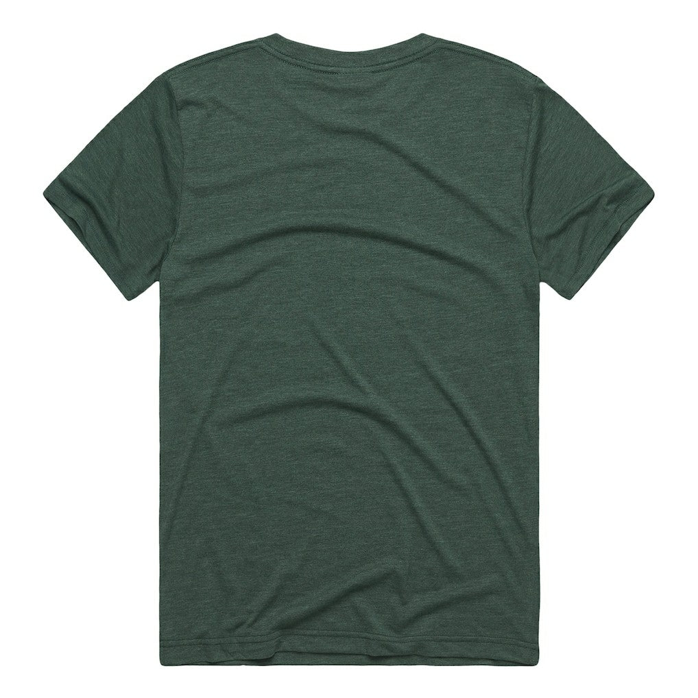 Joe Namath New York Jets Homage Unisex NFL Topps Trading Card Tri-Blend T-Shirt Green