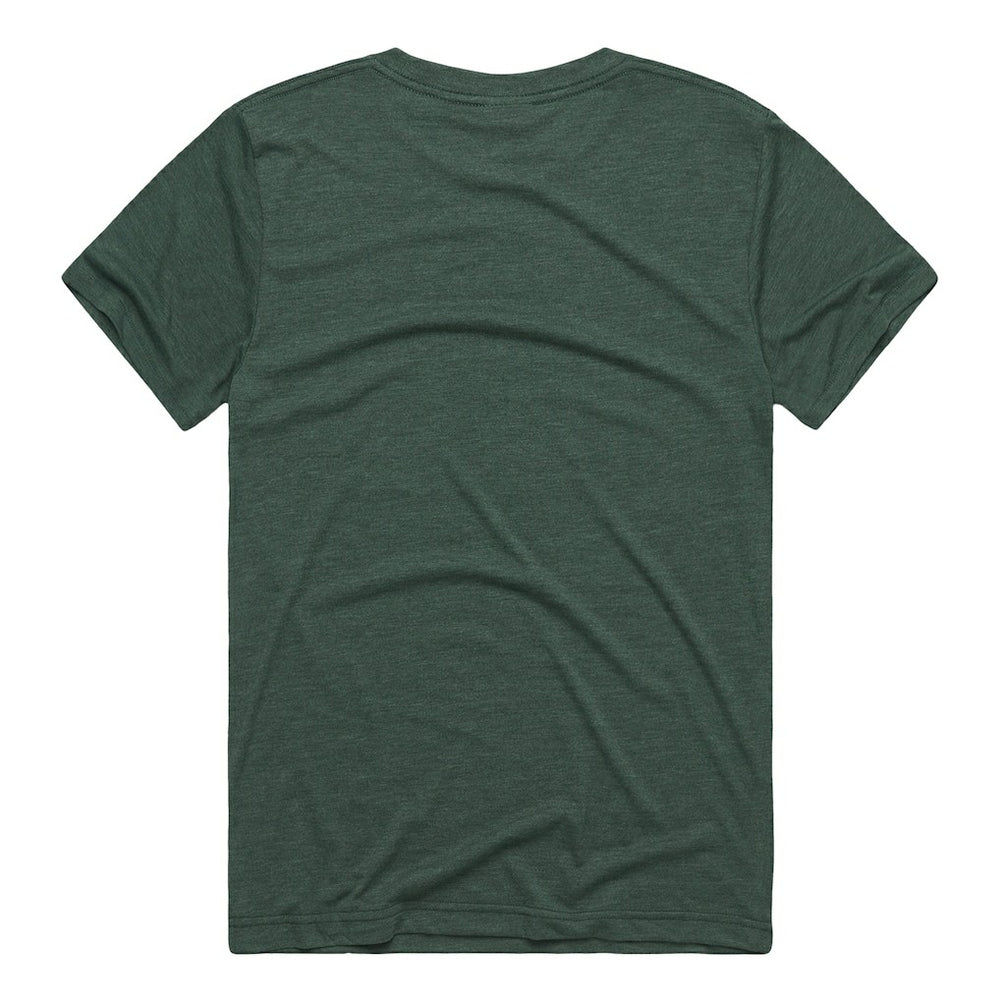 Joe Namath New York Jets Homage Unisex NFL Topps Trading Card Tri-Blend T-Shirt Green