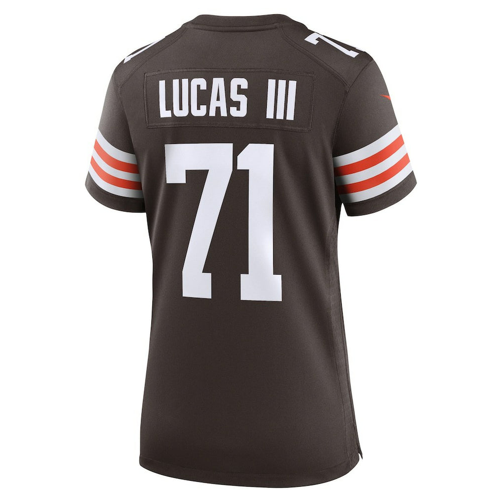 Cornelius Lucas Cleveland Browns Women's Team Game Jersey Brown
