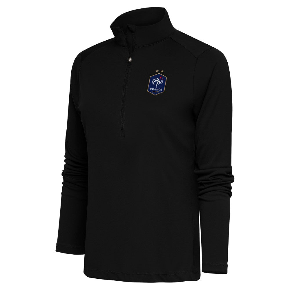 France National Team Antigua Women's Statement Half-Zip Pullover Black sale