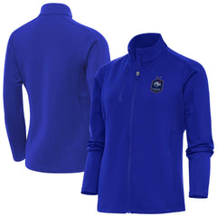 France National Team Antigua Women's Genesis Full-Zip Jacket Royal