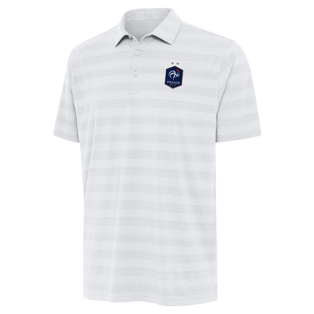 France National Team Antigua Channel Polo White