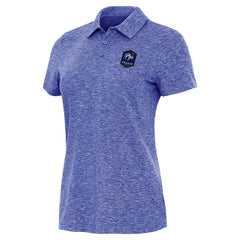 France National Team Antigua Women's Triple Shot Polo Heather Royal