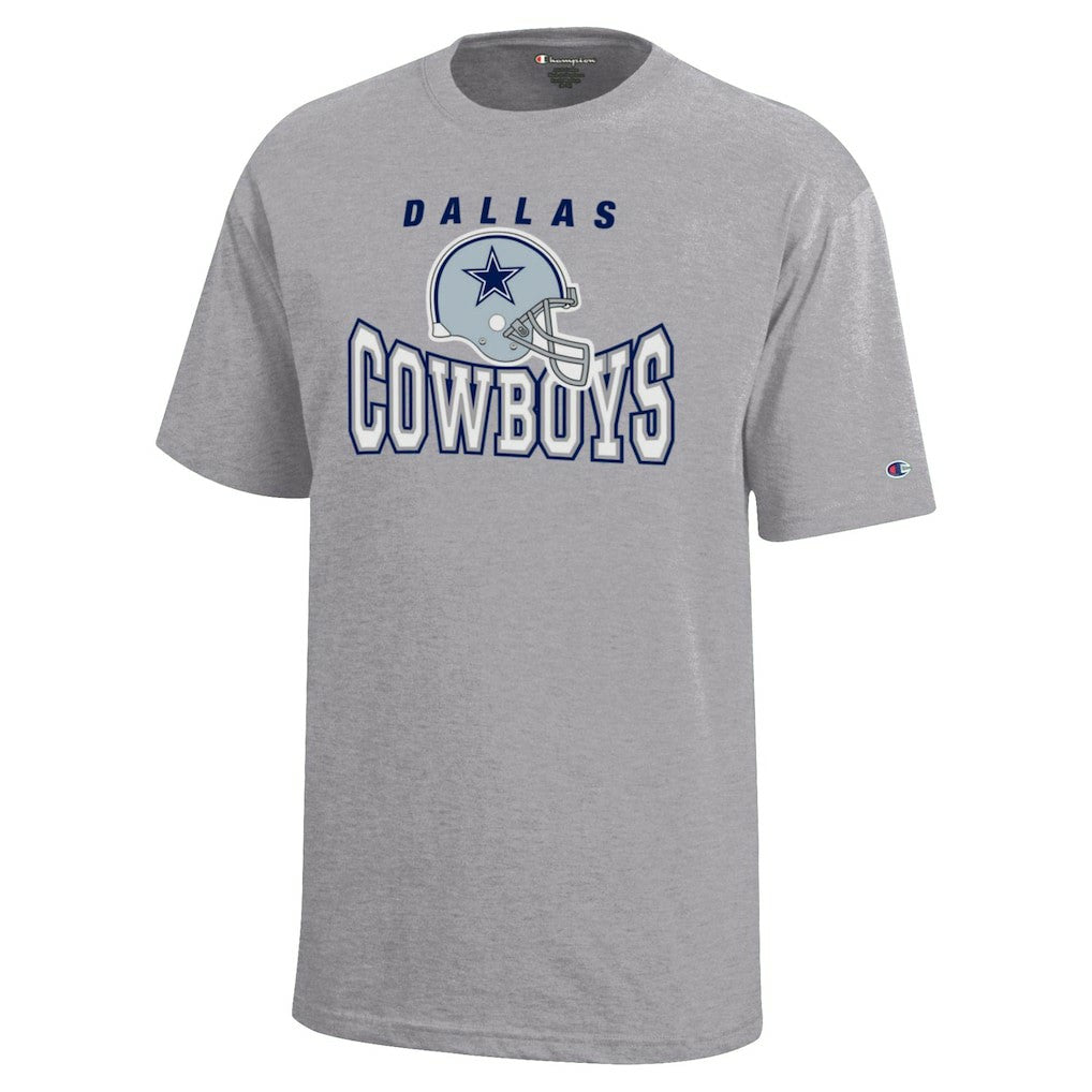 Dallas Cowboys Champion Youth Graphic T-Shirt Gray