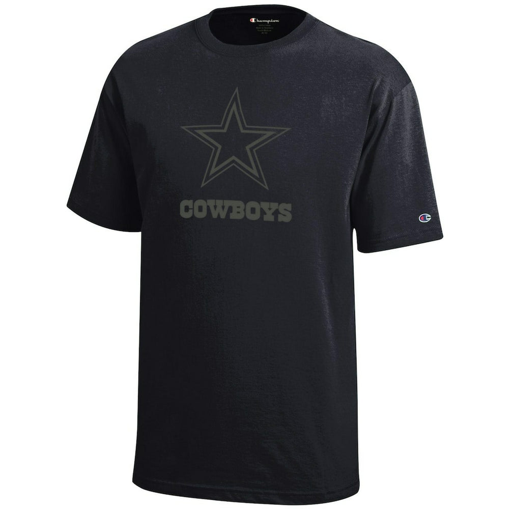 Dallas Cowboys Champion Youth Tonal T-Shirt Black