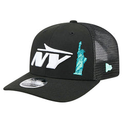 New York Jets New Era Liberty 9SEVENTY Adjustable Trucker Hat Black