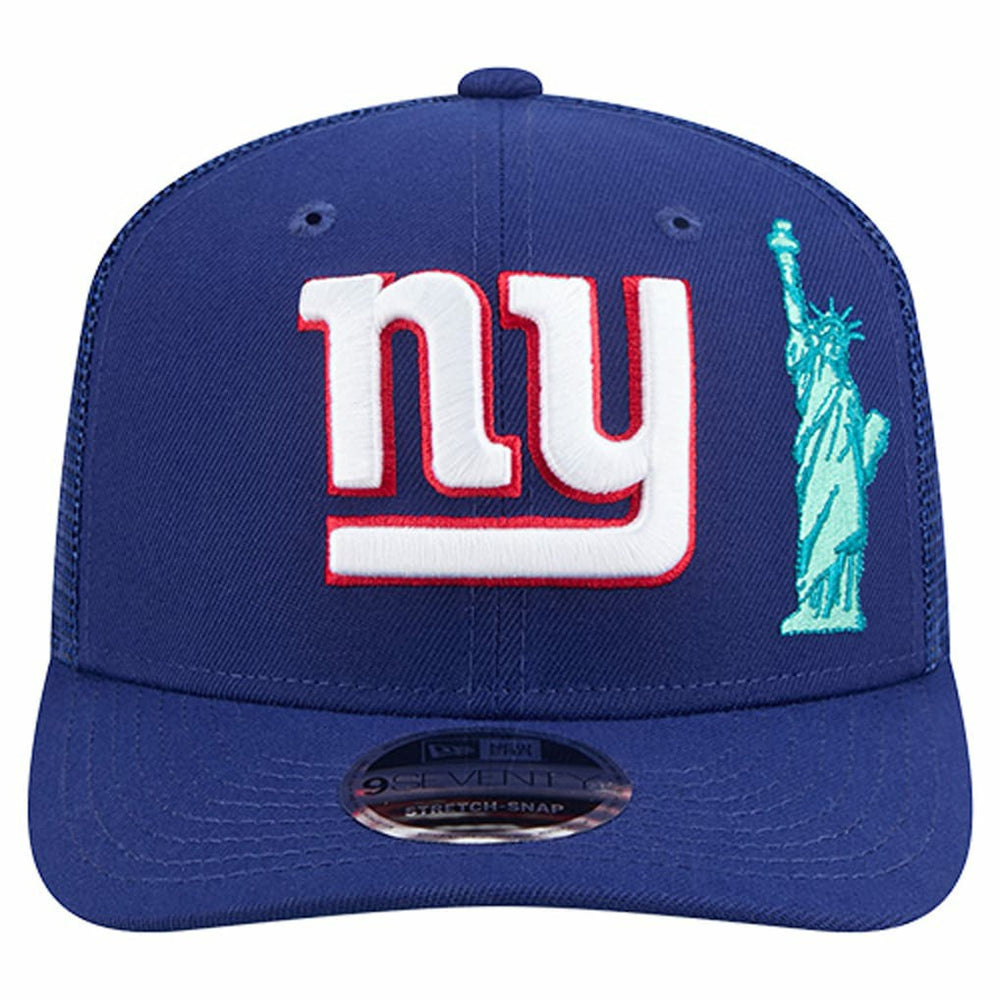 New York Giants New Era Liberty 9SEVENTY Adjustable Trucker Hat Royal