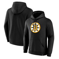 NHL Boston Bruins Essential Pullover Hoodie - Black