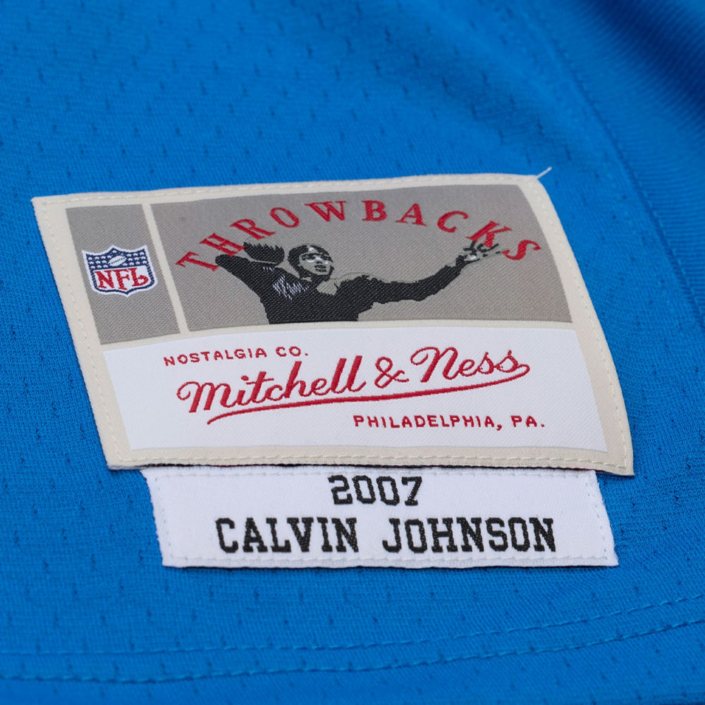 Calvin Johnson Detroit Lions x Golf Wang Unisex 2007 Legacy Fashion Jersey Blue