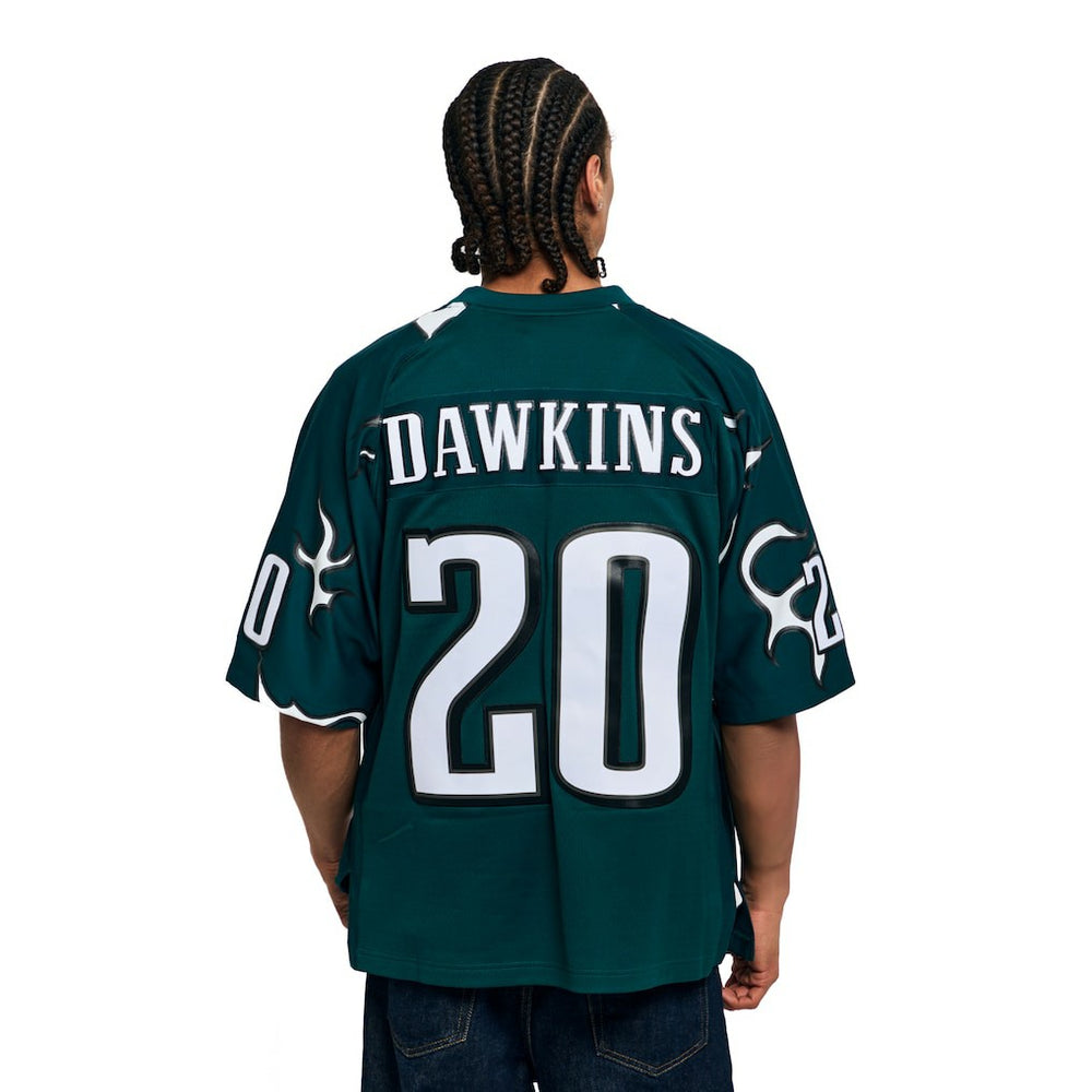 Brian Dawkins Philadelphia Eagles x Golf Wang Unisex 1996 Legacy Fashion Jersey Midnight Green