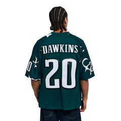 Brian Dawkins Philadelphia Eagles x Golf Wang Unisex 1996 Legacy Fashion Jersey Midnight Green