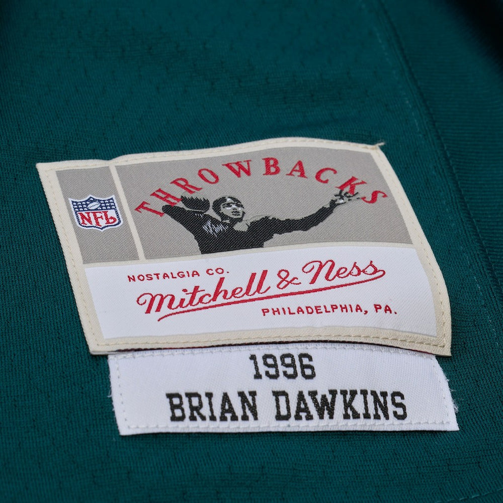 Brian Dawkins Philadelphia Eagles x Golf Wang Unisex 1996 Legacy Fashion Jersey Midnight Green