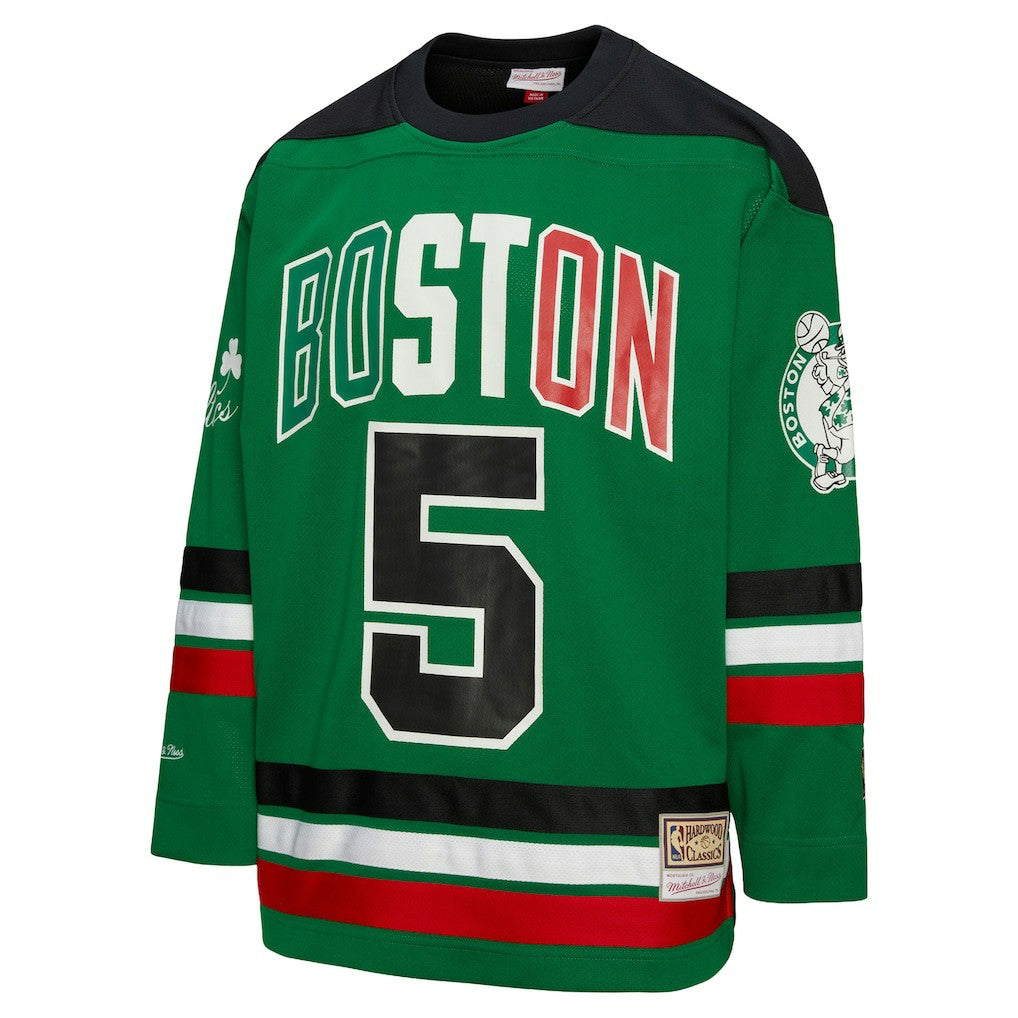 Kevin Garnett Boston Celtics Unisex Maxxed Out Fashion Hockey Jersey Kelly Green