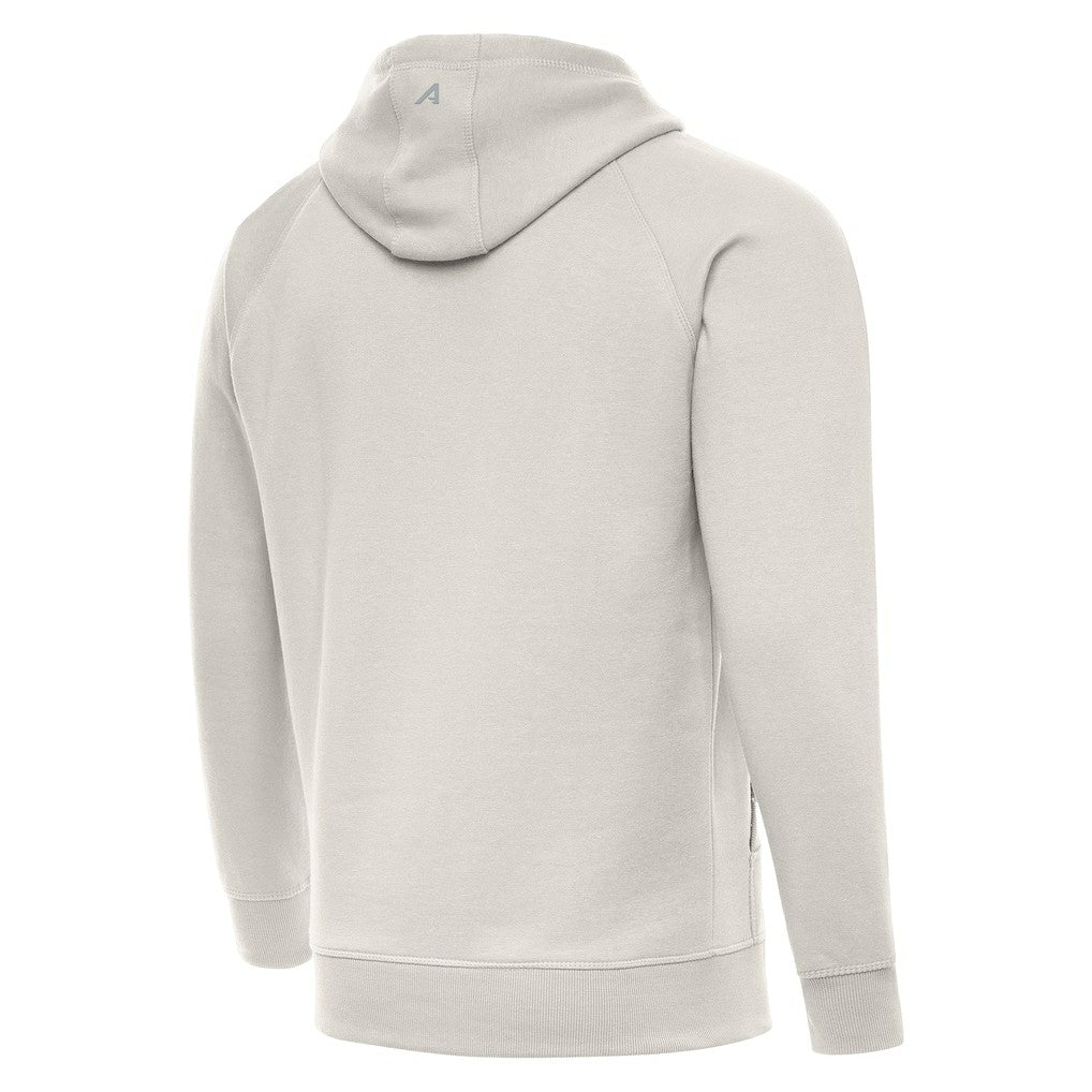 Indiana Pacers Antigua Big Logo Victory Pullover Hoodie Cream