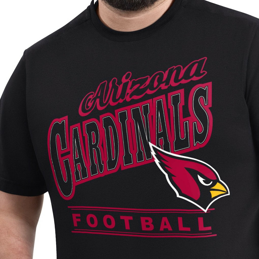 Arizona Cardinals G-III Sports by Carl Banks Adaptive Headliner Graphic T-Shirt Black