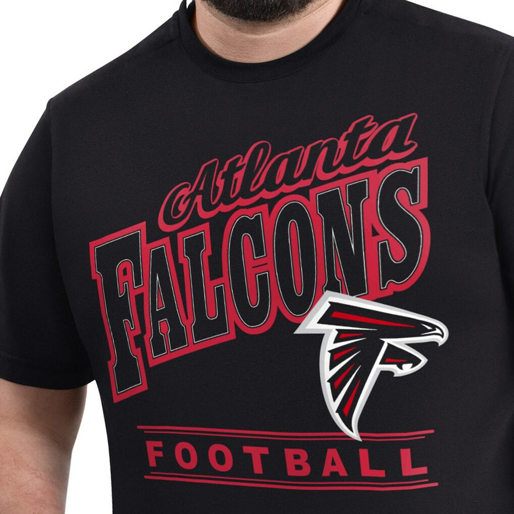 Atlanta Falcons G-III Sports by Carl Banks Adaptive Headliner Graphic T-Shirt Black
