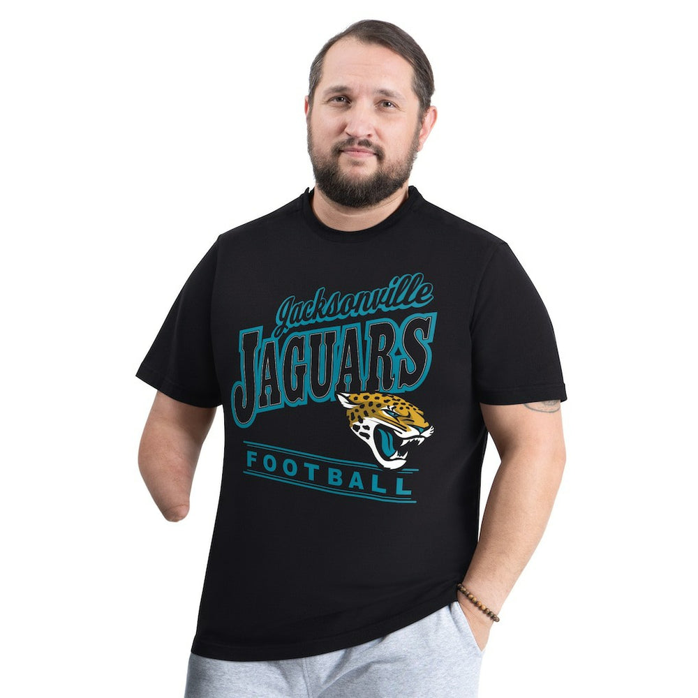 Jacksonville Jaguars G-III Sports by Carl Banks Adaptive Headliner Graphic T-Shirt Black