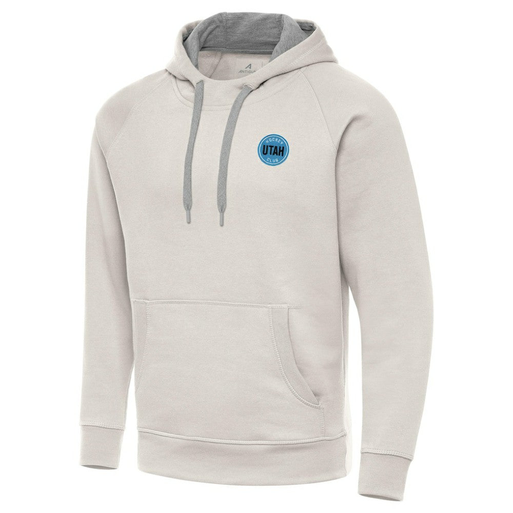 NHL Utah Hockey Club Antigua Victory Pullover Hoodie - Cream