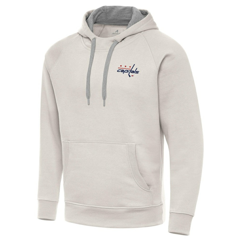 NHL Washington Capitals Antigua Victory Pullover Hoodie - Cream